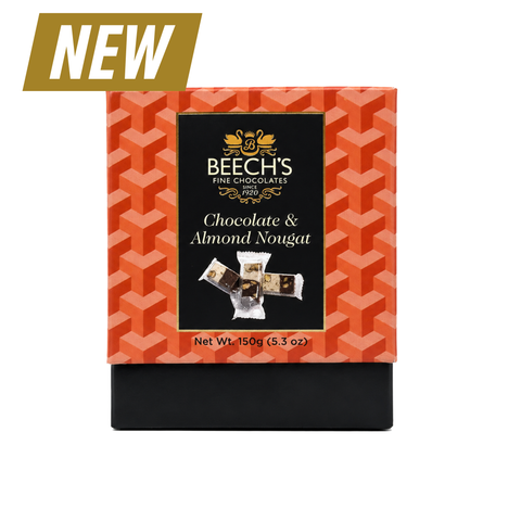 Beech's Dark Chocolate & Almond Soft Nougat (150g)
