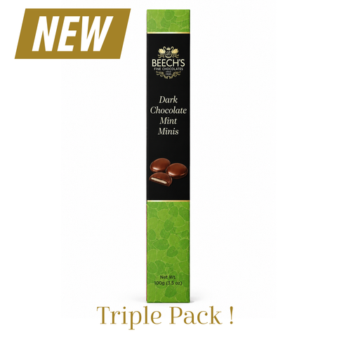 Beech's Dark Chocolate Mint Minis Triple Pack (300g)