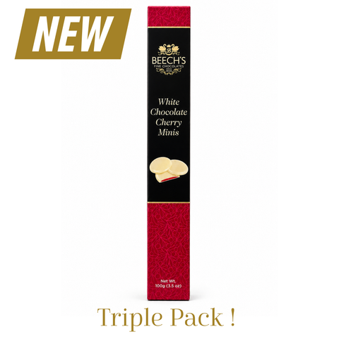 Beech's White Chocolate Cherry Minis Triple Pack (300g)