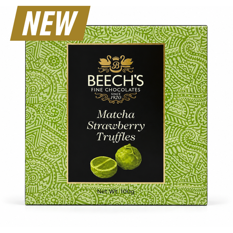 Matcha Strawberry Truffles (100g)