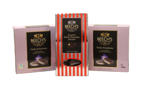 Dark Chocolate Brazils & Violet Fondants (280g)