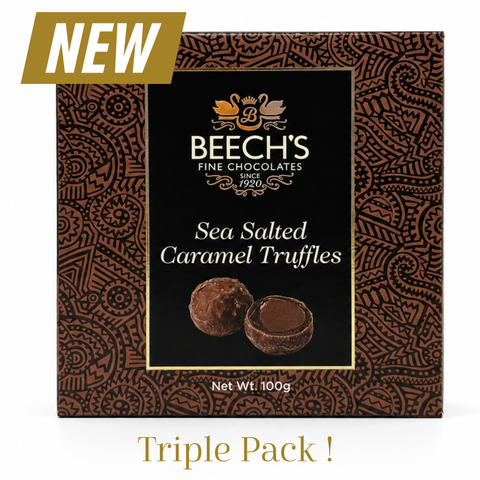 Beech's Sea Salted Caramel Truffles Triple Pack (100g)