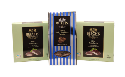 Milk Chocolate Brazils & Mint Fondants (280g)