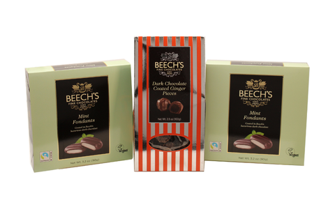 Dark Chocolate Ginger & Mint Fondants (280g)