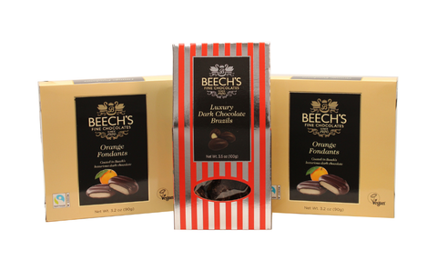 Dark Chocolate Brazils & Orange Fondants (280g)