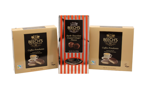 Dark Chocolate Ginger & Coffee Fondants (280g)