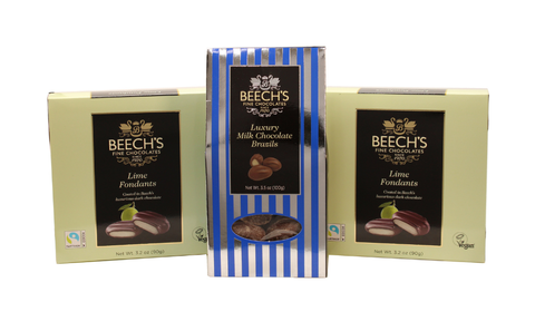 Milk Chocolate Brazils & Lime Fondants (280g)