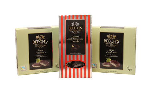 Dark Chocolate Brazils & Lime Fondants (280g)