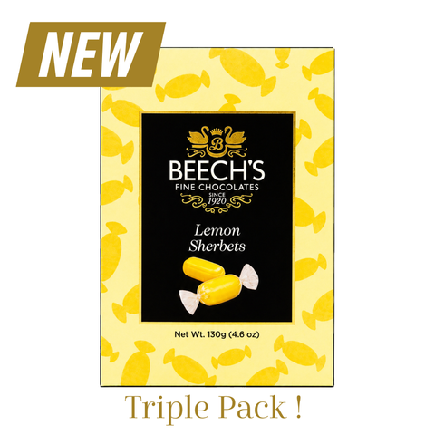 Beech's Lemon Sherbets Triple Pack (390g)
