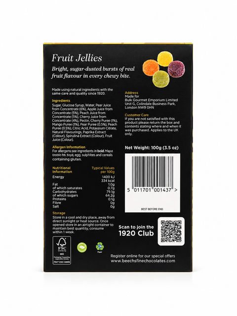 Beech's Fruit Jellies Triple Pack (300g)