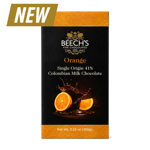 Beech's 100g Single Origin Colombian Milk Chocolate Orange Bar (100g)