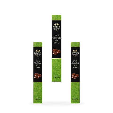 Beech's Dark Chocolate Mint Minis Triple Pack (300g)