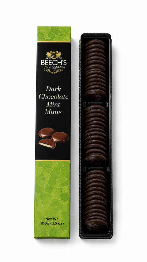 Beech's Dark Chocolate Mint Minis, 100g