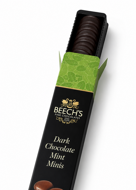 Beech's Dark Chocolate Mint Minis, 100g