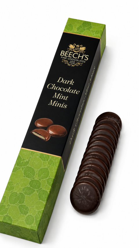 Beech's Dark Chocolate Mint Minis, 100g