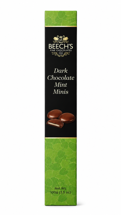 Beech's Dark Chocolate Mint Minis, 100g