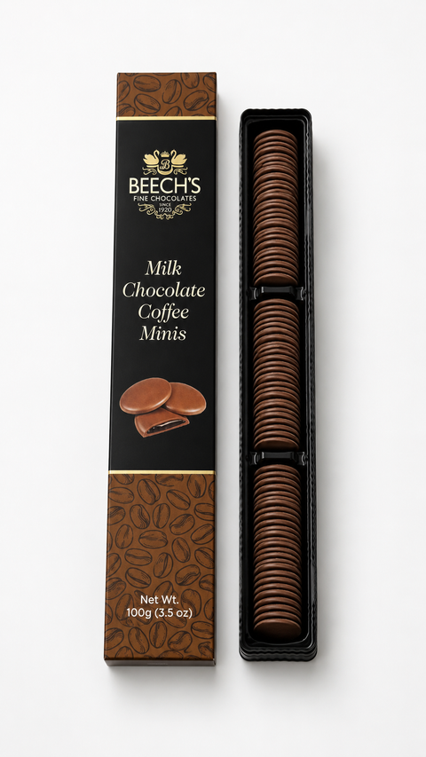 Beech's Milk Chocolate Coffee Minis (100g)