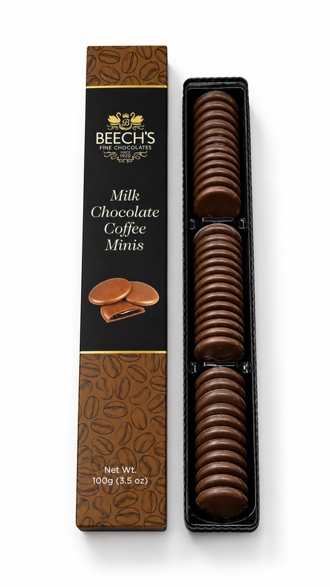 Beech's Milk Chocolate Coffee Minis (100g)
