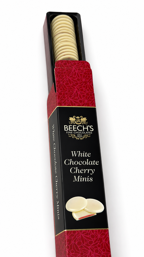 Beech's White Chocolate Cherry Minis (50 pieces)