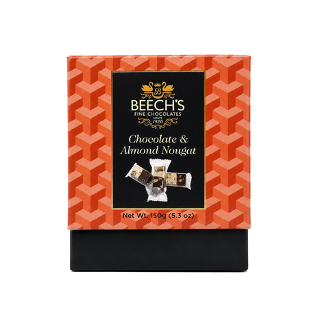 Beech's Dark Chocolate & Almond Soft Nougat (150g)