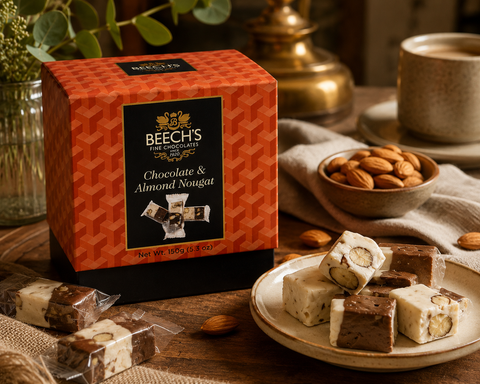 Beech's Dark Chocolate & Almond Soft Nougat Triple Pack (450g)