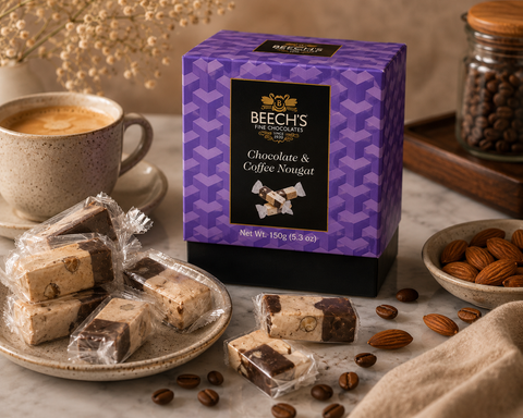 Beech's Chocolate & Coffee Soft Nougat (150g)