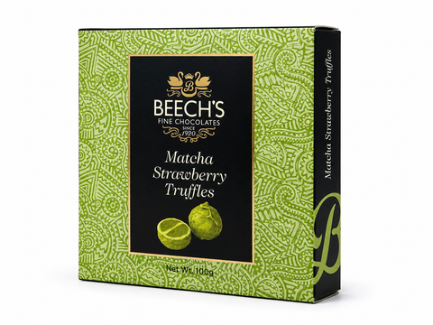 Matcha Strawberry Truffles (100g)