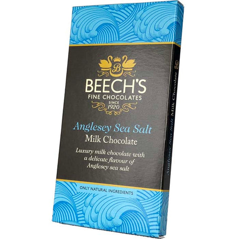 Milk Chocolate & Anglesey Sea Salt Bar (60g)