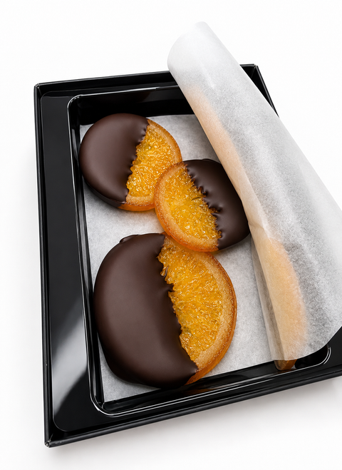 Beech's Chocolate Dipped Candied Orange (200g)