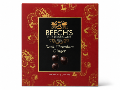 Beech's Dark Chocolate Stem Ginger (200g)
