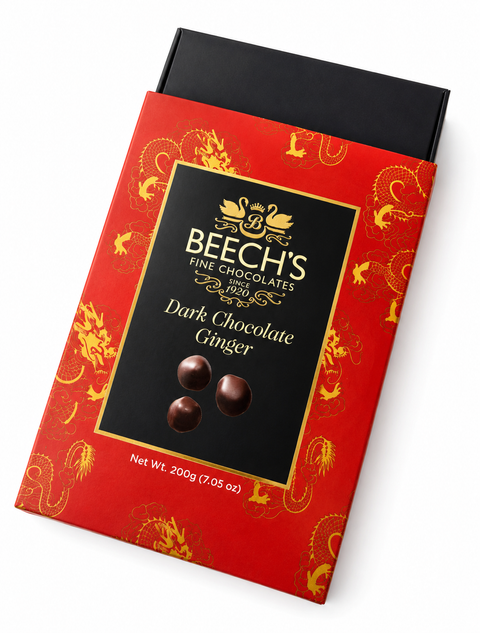 Beech's Dark Chocolate Stem Ginger (200g)