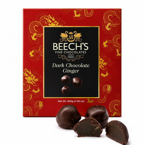 Beech's Dark Chocolate Stem Ginger (200g)