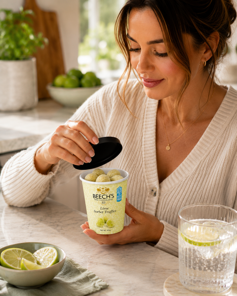 Beech's Lime Sorbet Truffles (100g)